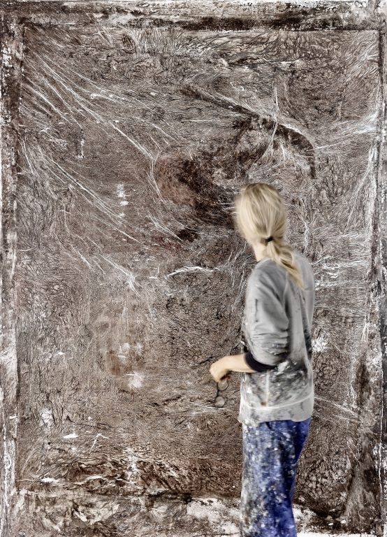 Evi Keller, Matière-Lumière in progress, March 2024<br/>© Jeanne Bucher Jaeger