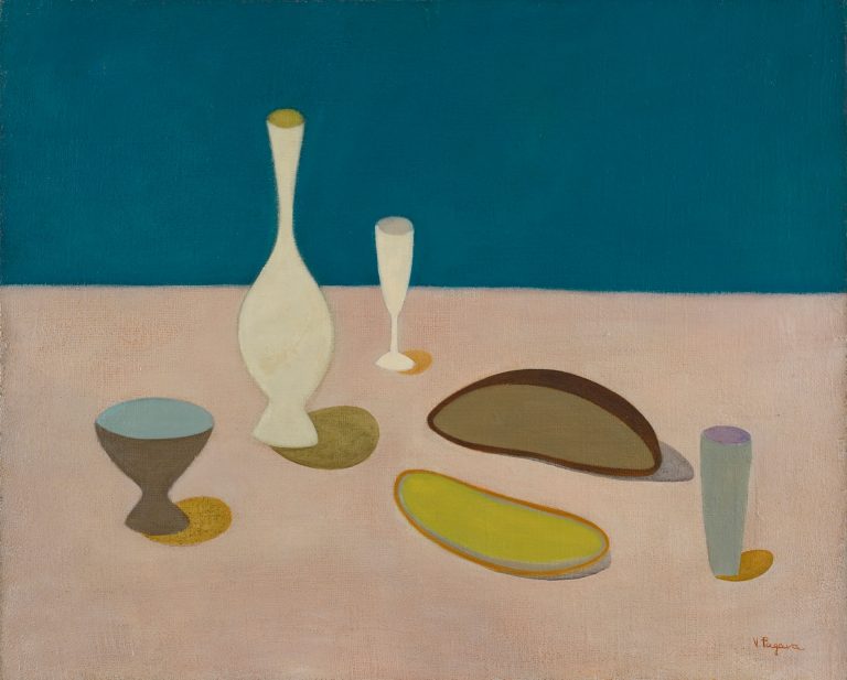 Vera Pagava, Nature morte sur table, c.1945-1950<br/>© Jeanne Bucher Jaeger