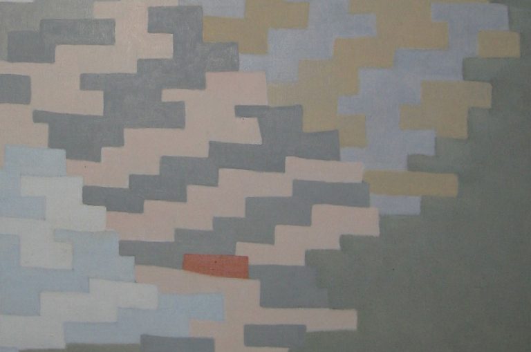 Vera Pagava, Sur la ville ou Ville lumière, 1963 © Jeanne Bucher Jaeger