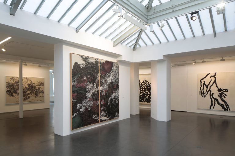 Exposition personnelle « Sur la Terre comme au Ciel », Yang Jiechang, 2016<br/>© Jeanne Bucher Jaeger