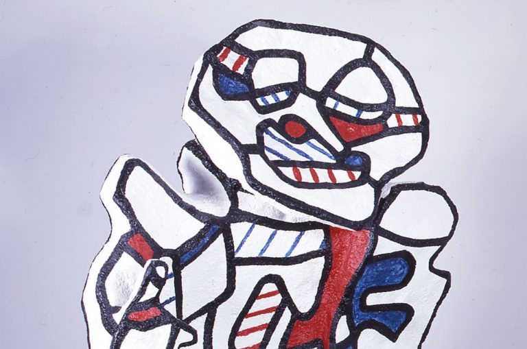 Jean Dubuffet, Personnage pour Washington Parade, 1973-2008 © Jeanne Bucher Jaeger