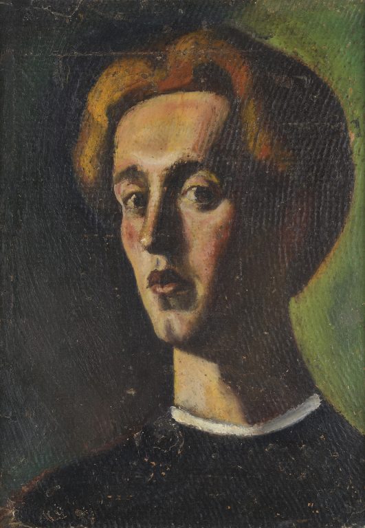 Arpad Szenes, Autoportrait, 1923<br/>© Jeanne Bucher Jaeger