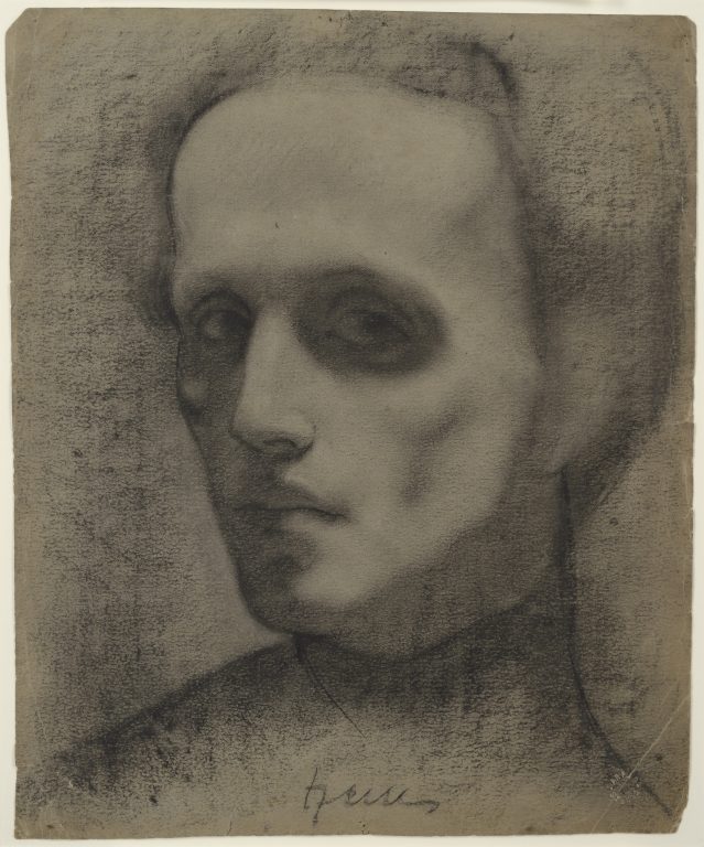 Arpad Szenes, Autoportrait, 1921-22<br/>© Jeanne Bucher Jaeger