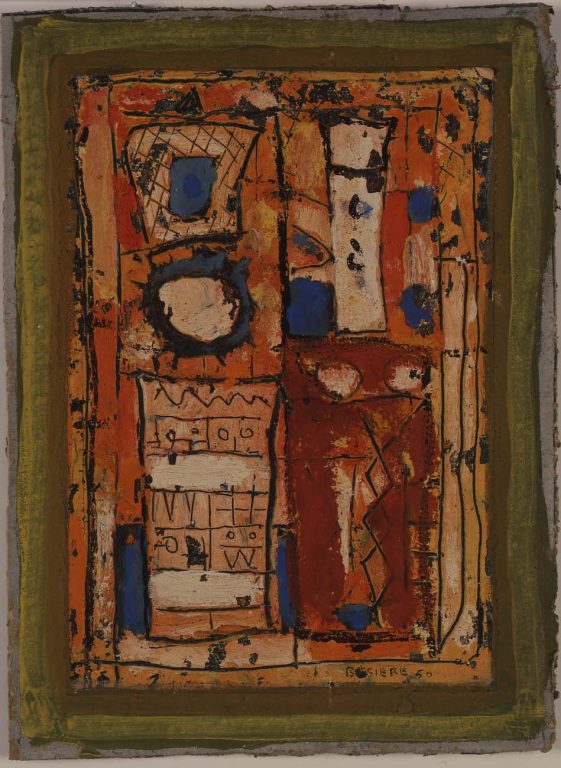 Roger Bissière, Plein soleil (Composition 23), 1950<br/>© Jeanne Bucher Jaeger