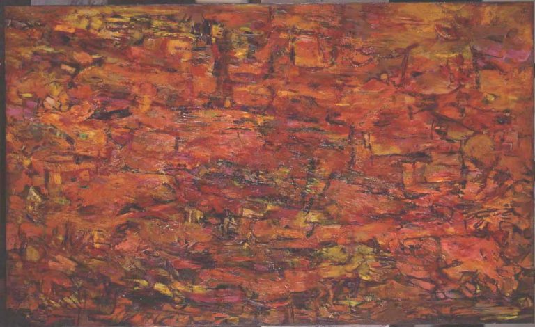 Louis Nallard, Hommage à Bissière, 1959<br/>© Jeanne Bucher Jaeger
