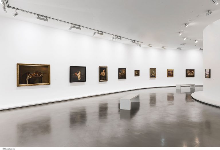 Vue in situ de l'exposition « Derain, Balthus, Giacometti, Une amitié artistique »<br/>© Jeanne Bucher Jaeger