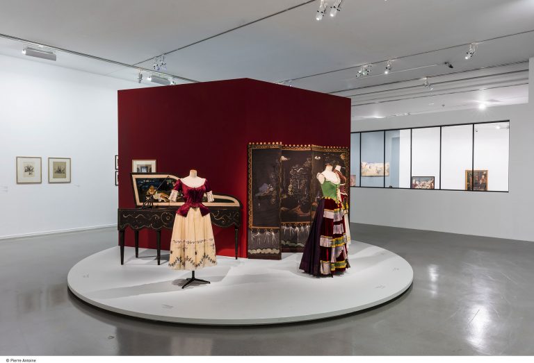 Vue in situ de l'exposition « Derain, Balthus, Giacometti, Une amitié artistique »<br/>© Jeanne Bucher Jaeger