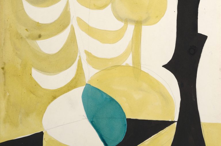 Robert Motherwell, Untitled or Water Color, 1945 © Jeanne Bucher Jaeger