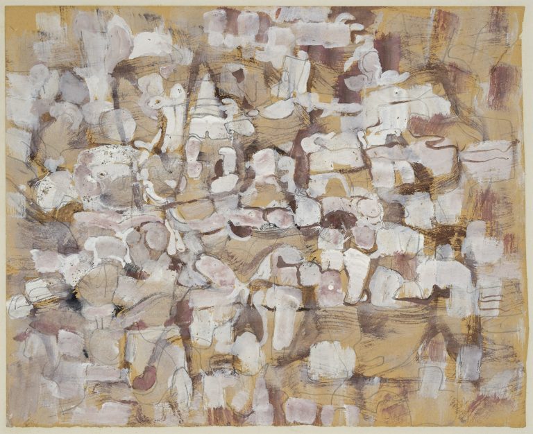 Mark Tobey, The Imaginary Village, 1954<br/>© Jeanne Bucher Jaeger
