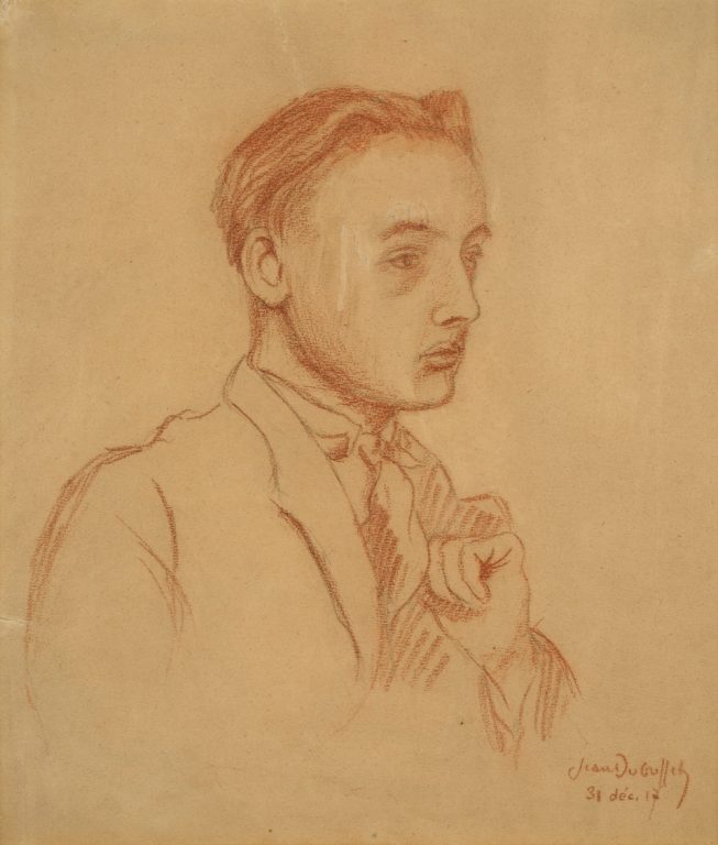 Jean Dubuffet, Portrait d'Armand Salacrou, 31 décembre 1917<br/>© Jeanne Bucher Jaeger