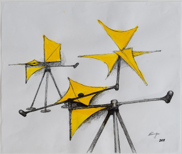 Susumu Shingu, Wind Caravan, 2018<br/>© Jeanne Bucher Jaeger