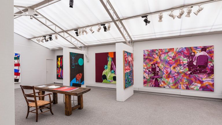 Exposition personnelle « Gérard Fromanger — De toutes les couleurs », 2018<br/>© Jeanne Bucher Jaeger