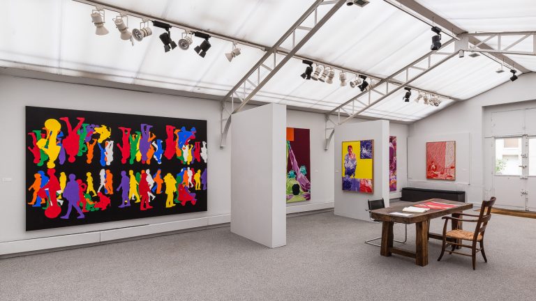 Exposition personnelle « Gérard Fromanger — De toutes les couleurs », 2018<br/>© Jeanne Bucher Jaeger