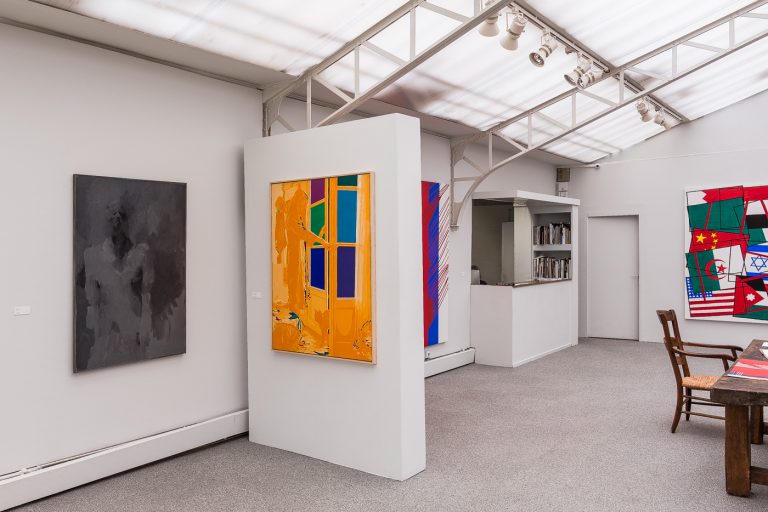 Exposition personnelle « Gérard Fromanger — De toutes les couleurs », 2018<br/>© Jeanne Bucher Jaeger