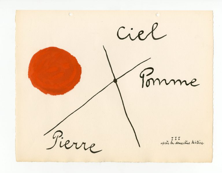 Joan Miró, Il était une petite pie, 1928<br/>© Jeanne Bucher Jaeger