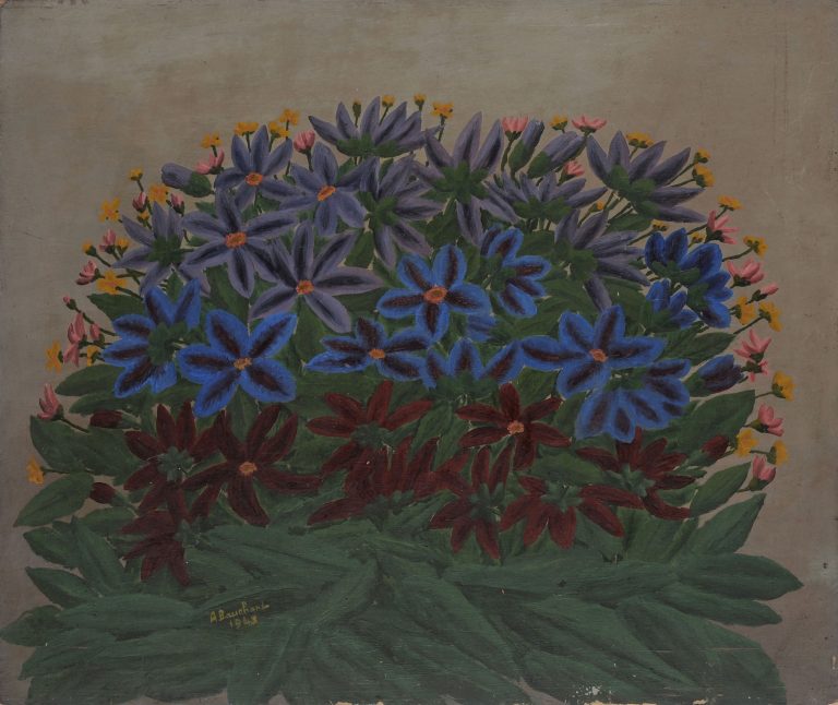 André Bauchant, Les Clématites, 1943<br/>© Jeanne Bucher Jaeger