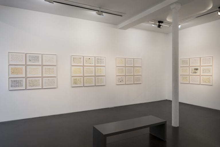 Exposition personnelle « L’Espace de la ligne » Hanns Schimansky, 2019<br/>© Jeanne Bucher Jaeger