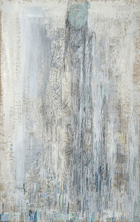 Maria Helena Vieira da Silva, La lutte avec l'ange I, 1992<br/>© Jeanne Bucher Jaeger