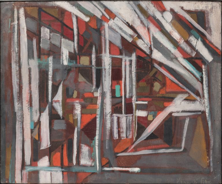 Maria Helena Vieira da Silva, Le Palais des Glaces, c. 1948<br/>© Jeanne Bucher Jaeger