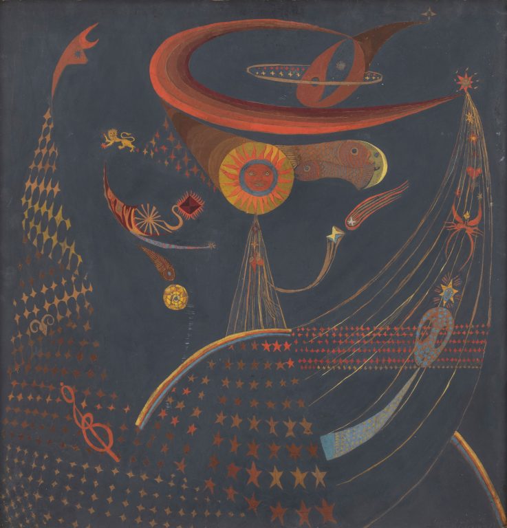 Maria Helena Vieira da Silva, Le feu d'artifice, 1939<br/>© Jeanne Bucher Jaeger