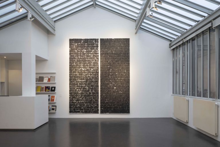 Exposition personnelle « Dark Writings », Yang Jiechang, 2019<br/>© Jeanne Bucher Jaeger