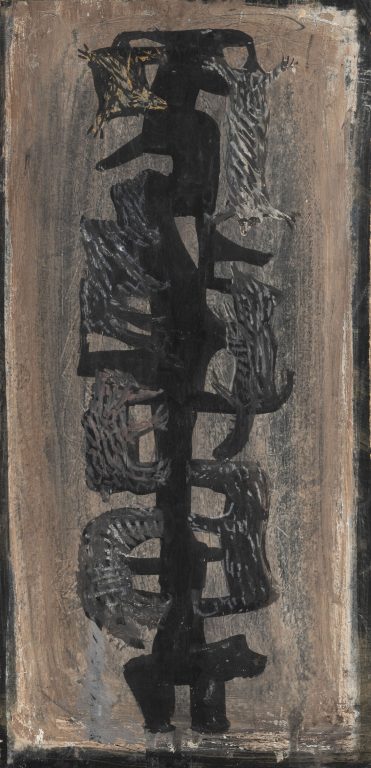 Mark Tobey, Animal Totem, 1944<br/>© Jeanne Bucher Jaeger