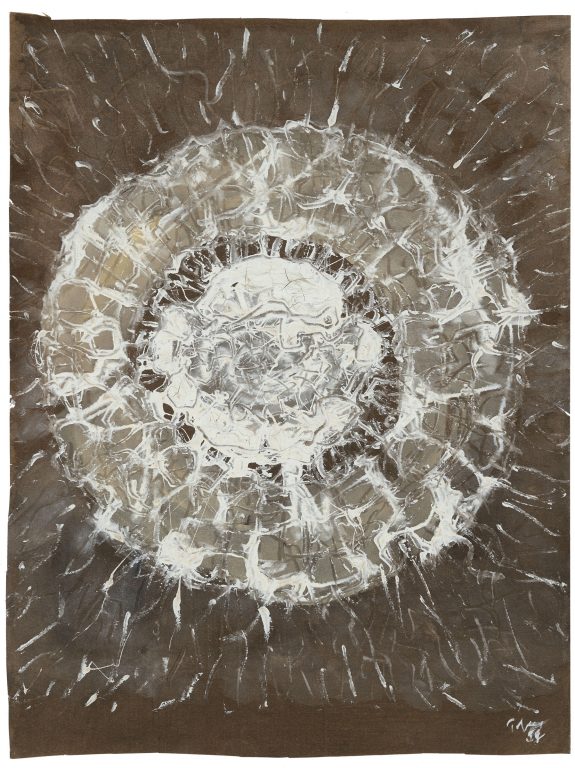 Mark Tobey, Space Rose 1959<br/>© Jeanne Bucher Jaeger