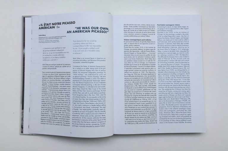 Exhibition catalog « Tobey or not to be? », Mark Tobey, 2020<br/>© Jeanne Bucher Jaeger