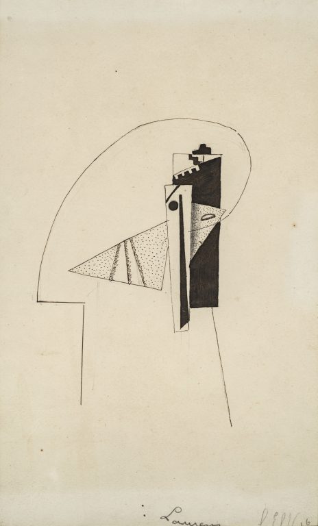 Henri Laurens, Tête, 1916<br/>© Jeanne Bucher Jaeger