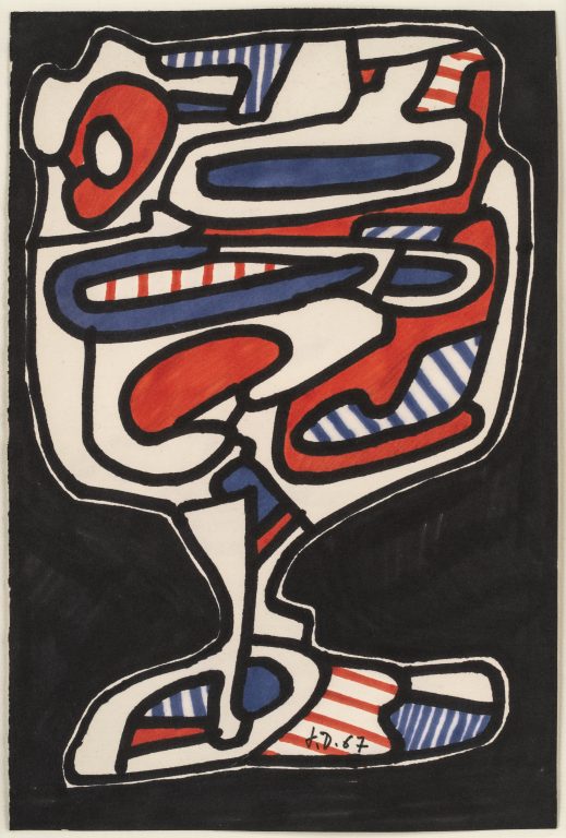 Jean Dubuffet, Le verre d'eau, 1967<br/>© Jeanne Bucher Jaeger