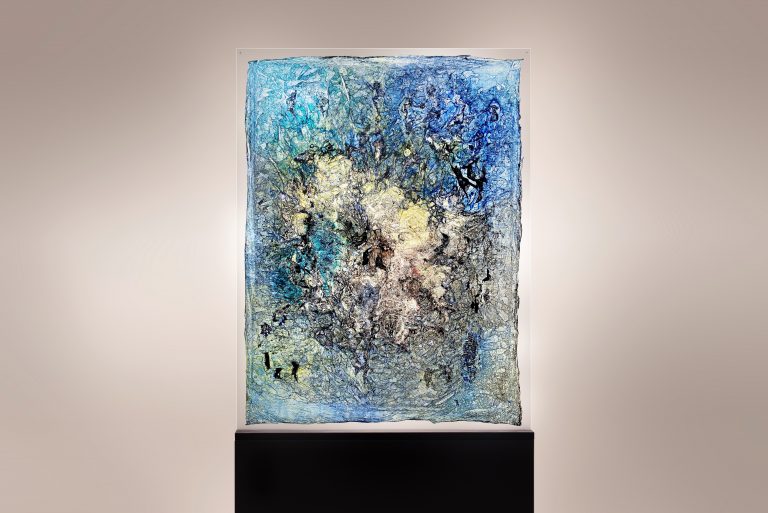 Evi Keller, Matière-Lumière [Stèle], ML-V-20-1021, 2020<br/>© Jeanne Bucher Jaeger