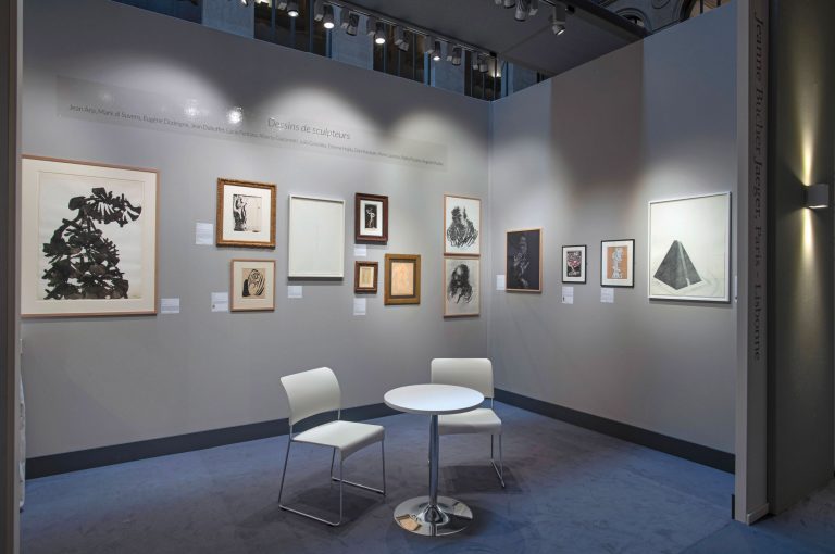 Galerie Jeanne Bucher Jaeger's Booth, Salon du dessin, Paris, 2021<br/>© Jeanne Bucher Jaeger
