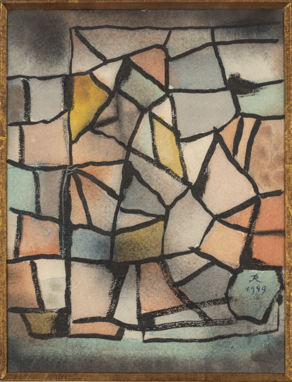 Hans Reichel, Farbiger steinboden, 1949<br/>© Jeanne Bucher Jaeger