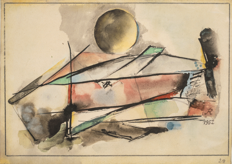 Hans Reichel, Pleine lune, 1952<br/>© Jeanne Bucher Jaeger
