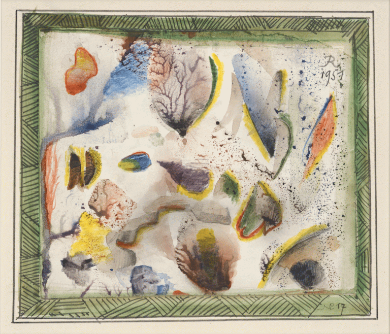 Hans Reichel, Sans-titre, 1951<br/>© Jeanne Bucher Jaeger