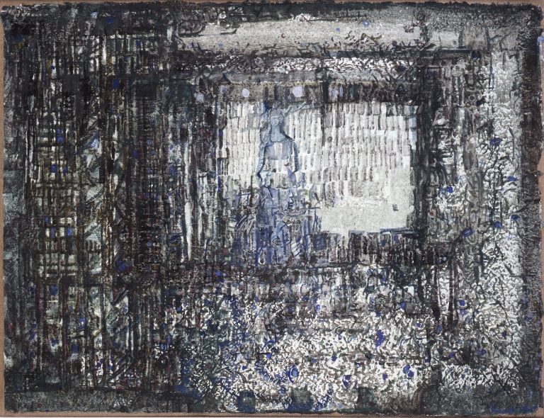 Maria Helena Vieira da Silva, Petit théâtre de verdure, 1972<br/>© Jeanne Bucher Jaeger