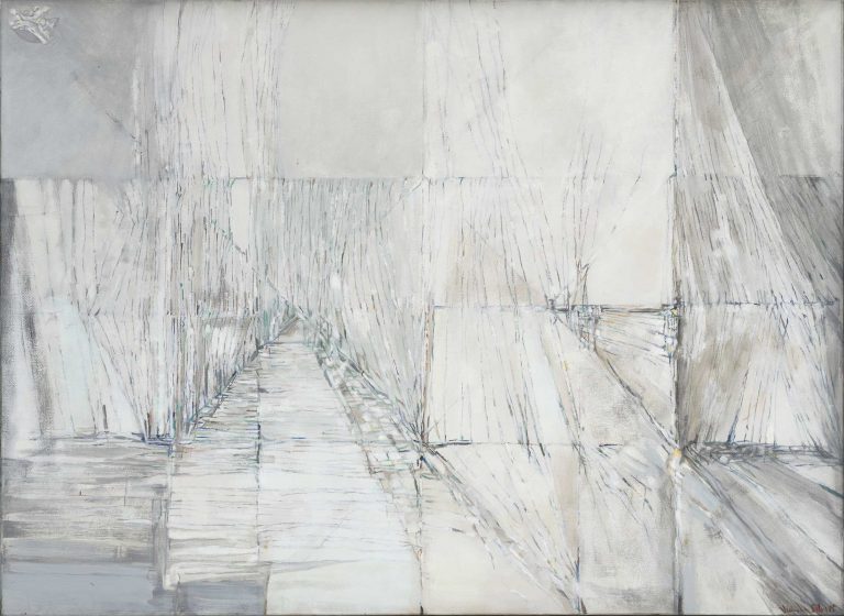 Maria Helena Vieira da Silva, Chemins de la paix, 1985<br/>© Jeanne Bucher Jaeger