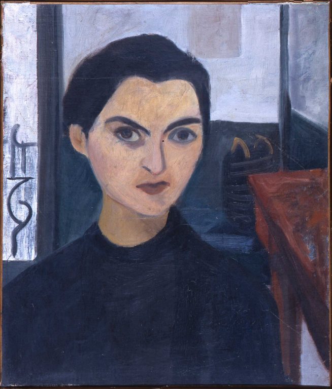 Maria Helena Vieira da Silva, Autoportrait, 1930<br/>© Jeanne Bucher Jaeger