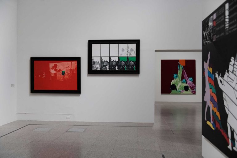 Vue d'exposition « O Esplendor », Gérard Fromanger, 2022<br/>© Jeanne Bucher Jaeger