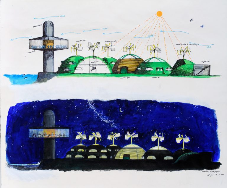 Susumu Shingu, Breathing Earth, 2009<br/>© Jeanne Bucher Jaeger