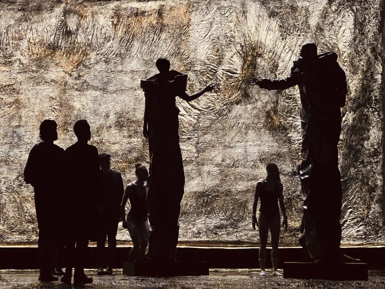 Evi Keller, Scénographie Création Matière-Lumière de l'Opéra Didon et Énée de Purcell 2023, Répétition générale, 15 Janvier 2023<br/>© Jeanne Bucher Jaeger