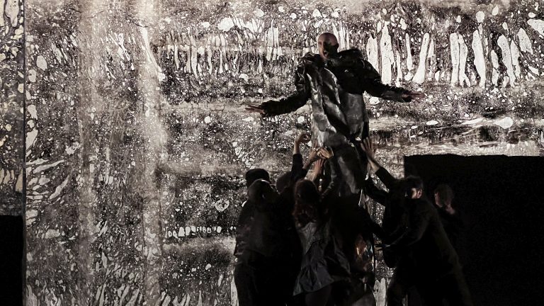 Evi Keller, Scénographie Création Matière-Lumière de l'Opéra Didon et Énée de Purcell 2023, Répétition générale, 15 Janvier 2023<br/>© Jeanne Bucher Jaeger