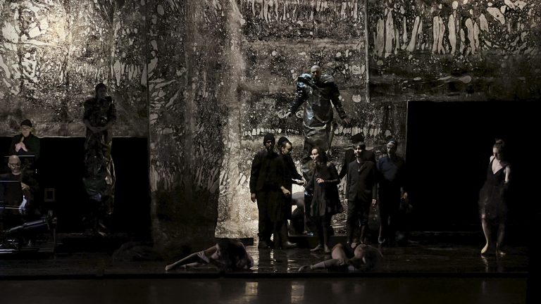 Evi Keller, Scénographie Création Matière-Lumière de l'Opéra Didon et Énée de Purcell 2023, Répétition générale, 15 Janvier 2023<br/>© Jeanne Bucher Jaeger