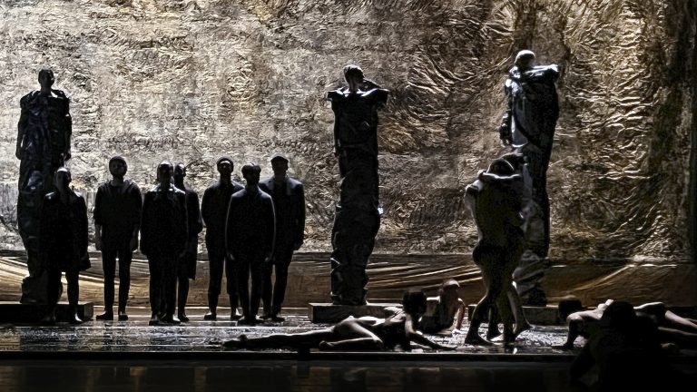 Evi Keller, Scénographie Création Matière-Lumière de l'Opéra Didon et Énée de Purcell 2023, Répétition générale, 15 Janvier 2023<br/>© Jeanne Bucher Jaeger