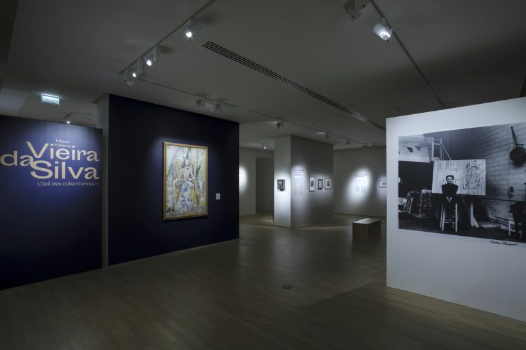 Exhibition view - Vieira da Silva L'œil du labyrinthe / L'œil des collectionneurs - December 16, 2022 - April 3, 2023<br/>© Jeanne Bucher Jaeger