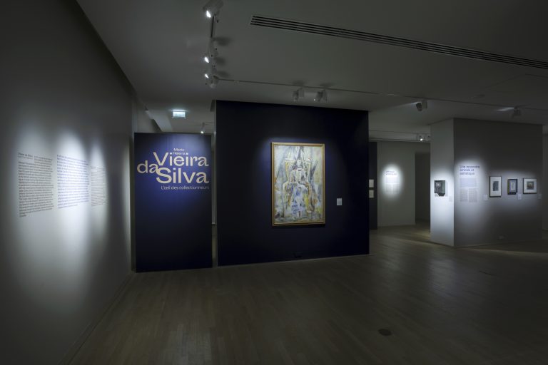 Exhibition view - Vieira da Silva L'œil du labyrinthe / L'œil des collectionneurs - December 16, 2022 - April 3, 2023<br/>© Jeanne Bucher Jaeger