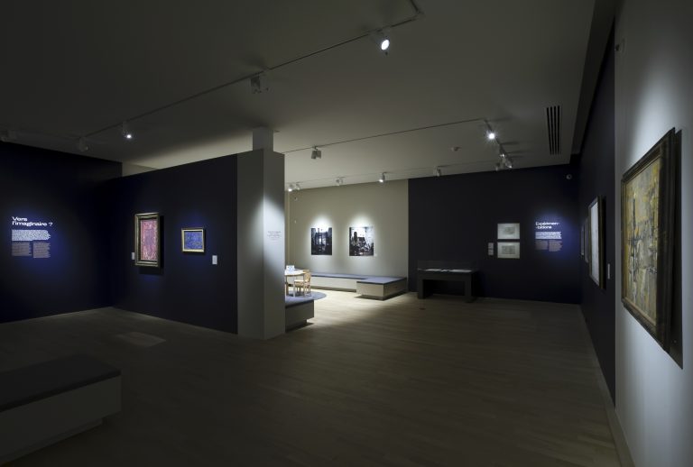 Exhibition view - Vieira da Silva L'œil du labyrinthe / L'œil des collectionneurs - December 16, 2022 - April 3, 2023<br/>© Jeanne Bucher Jaeger