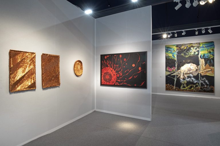 Galerie Jeanne Bucher Jaeger's Booth, Art Paris, 2022<br/>© Jeanne Bucher Jaeger