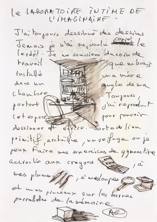 Antoine Grumbach, Laboratoire intime de l’Imaginaire, 1996<br/>© Jeanne Bucher Jaeger