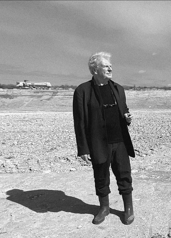 Portrait d'Antoine Grumbach, chantier 